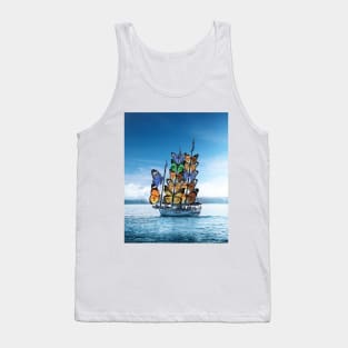 winged ship Tank Top